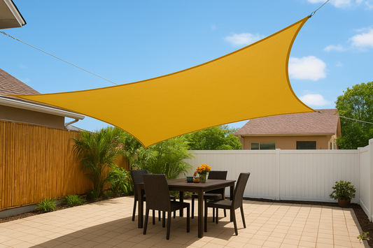 Malla protectora para terraza